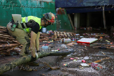 Aftermath of floods in Spain