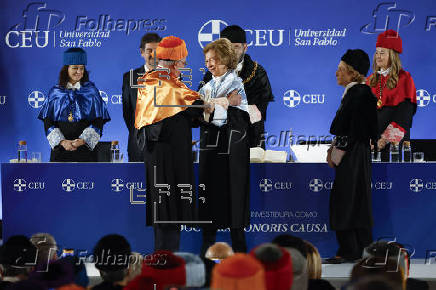 La reina Sofia, doctora Honoris Causa por la Universidad CEU San Pablo