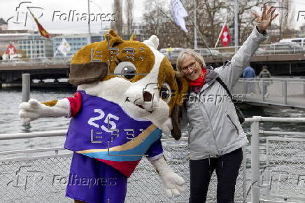 Unveiling of the UEFA Women's EURO 2025 mascot in Geneva