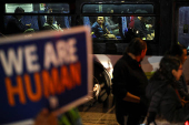 Demonstration against deportations, in Los Angeles