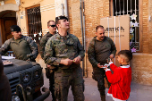 Christmas celebrations in Paiporta after floods