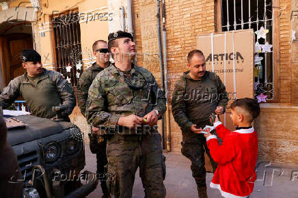 Christmas celebrations in Paiporta after floods