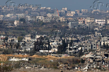 Israeli military conducts operations inside the Gaza Strip