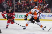 NHL: Philadelphia Flyers at New Jersey Devils