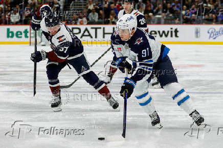 NHL: Winnipeg Jets at Colorado Avalanche