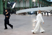 Photocall before Chanel Haute Couture Spring/Summer 2025 collection