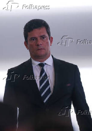 O ministro da Justia Sergio Moro