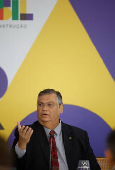 O ministro da Justia e Segurana Pblica, Flvio Dino, indicado pelo presidente Lula ao STF
