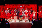 Athletes reveal Lululemon Athletica's Team Canada uniforms for the Paris 2024 Olympics,  in Toronto