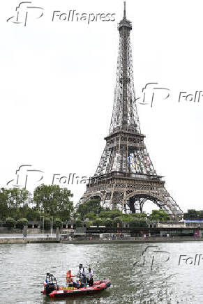 OLIMPIADAS DE PARIS - FESTA DE ABERTURA