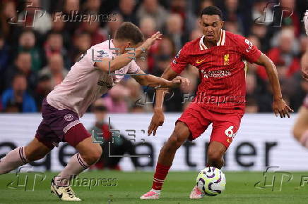 English Premier League - Liverpool vs Brentford