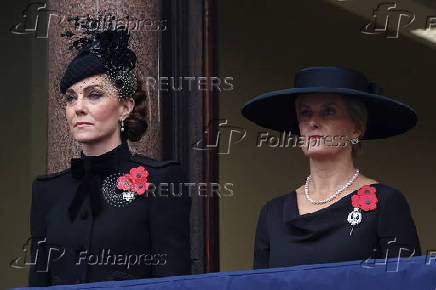 Remembrance Sunday ceremony in London