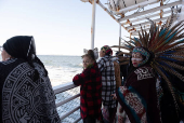 Annual Indigenous Peoples Thanksgiving Sunrise Gathering Ceremony on Alcatraz Island