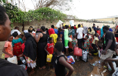 Aftermath of Cyclone Chido in Mayotte