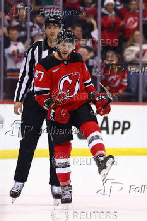 NHL: Florida Panthers at New Jersey Devils