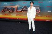 Premiere of 'Atlas' at The Egyptian Theatre Hollywood in Los Angeles