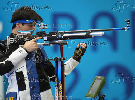 Shooting - 10m Air Rifle Mixed Team Bronze Medal