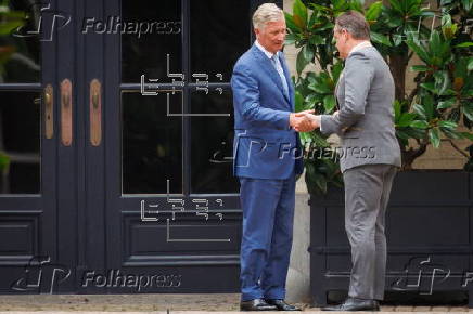 King Philippe meets formator De Wever to discuss report of Belgian Government formation