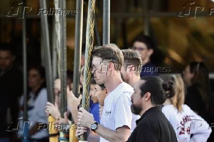 Velorio coletico com os atletas do Remo de Pelotas