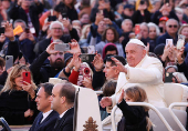 Pope Francis holds weekly audience