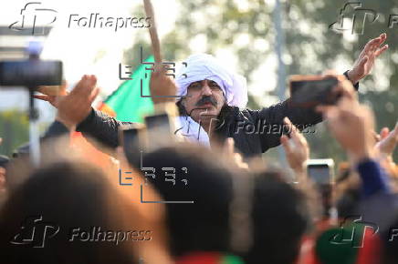 Pakistan's opposition PTI party protests for the release of former PM Khan