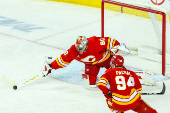 NHL: Columbus Blue Jackets at Calgary Flames