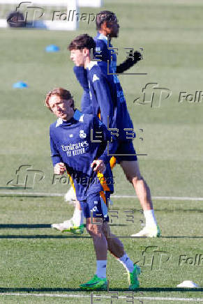 Entrenamiento del Real Madrid