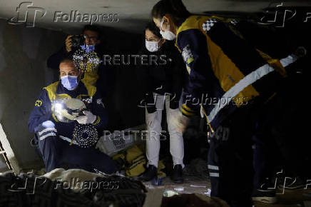 French Foreign Minister Barrot and German Foreign Minister Baerbock visit Sednaya prison