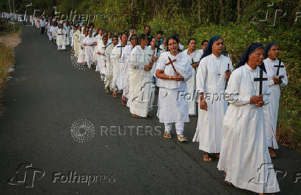 Good Friday procession in Kochi