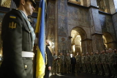 Ukrainian Army chaplains graduation ceremony in Kyiv