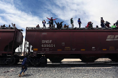 Migrantes suben de nuevo a los trenes del norte de Mxico ante crecientes operativos