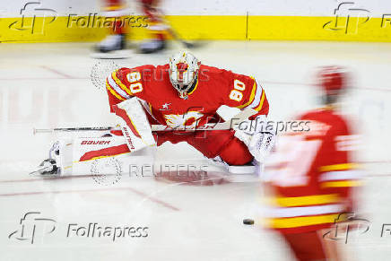 NHL: Preseason-Vancouver Canucks at Calgary Flames