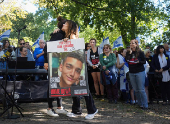 Pro-Israel rally nearly one year after Hamas' October 7 attack, in New York City