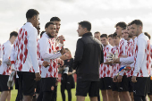 Entrenamiento del Girona FC