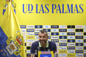 Rueda de prensa del entrenador de la UD Las Palmas, Diego Martnez