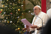 Audiencia de felicitacin de Navidad a la Curia romana