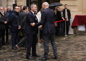 Handover ceremonies after government reshuffle in France