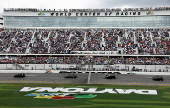 U.S. President Trump attends the Daytona 500 race in Daytona Beach