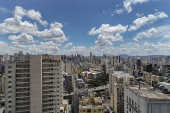 Vista do bairro de Vila Buarque, em So Paulo