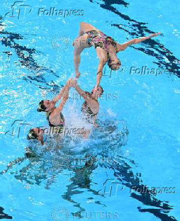 Artistic Swimming - Team Acrobatic Routine