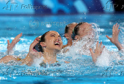 Artistic Swimming - Team Acrobatic Routine