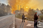 Declarado incendio en el centro de Portugal