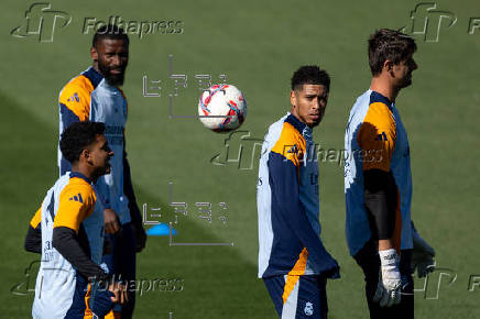 Entrenamiento del Real Madrid