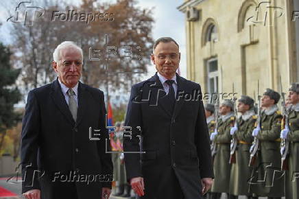 Polish President Andrzej Duda visits Armenia