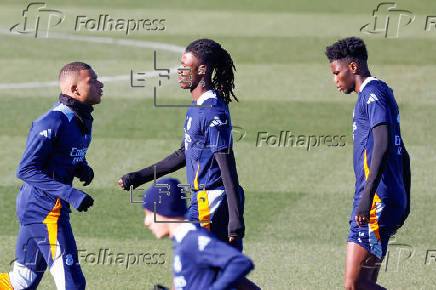 Entrenamiento del Real Madrid