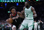 NBA: Houston Rockets at Boston Celtics