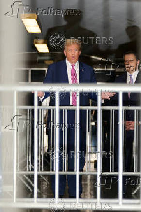 Former U.S. President Trump's criminal trial on charges of falsifying business records continues in New York