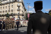 French President Macron commemorates 80th anniversary of the Liberation of Paris