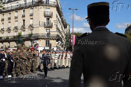 French President Macron commemorates 80th anniversary of the Liberation of Paris