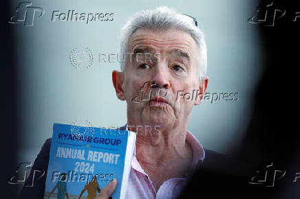 Ryanair's annual general meeting in Dublin